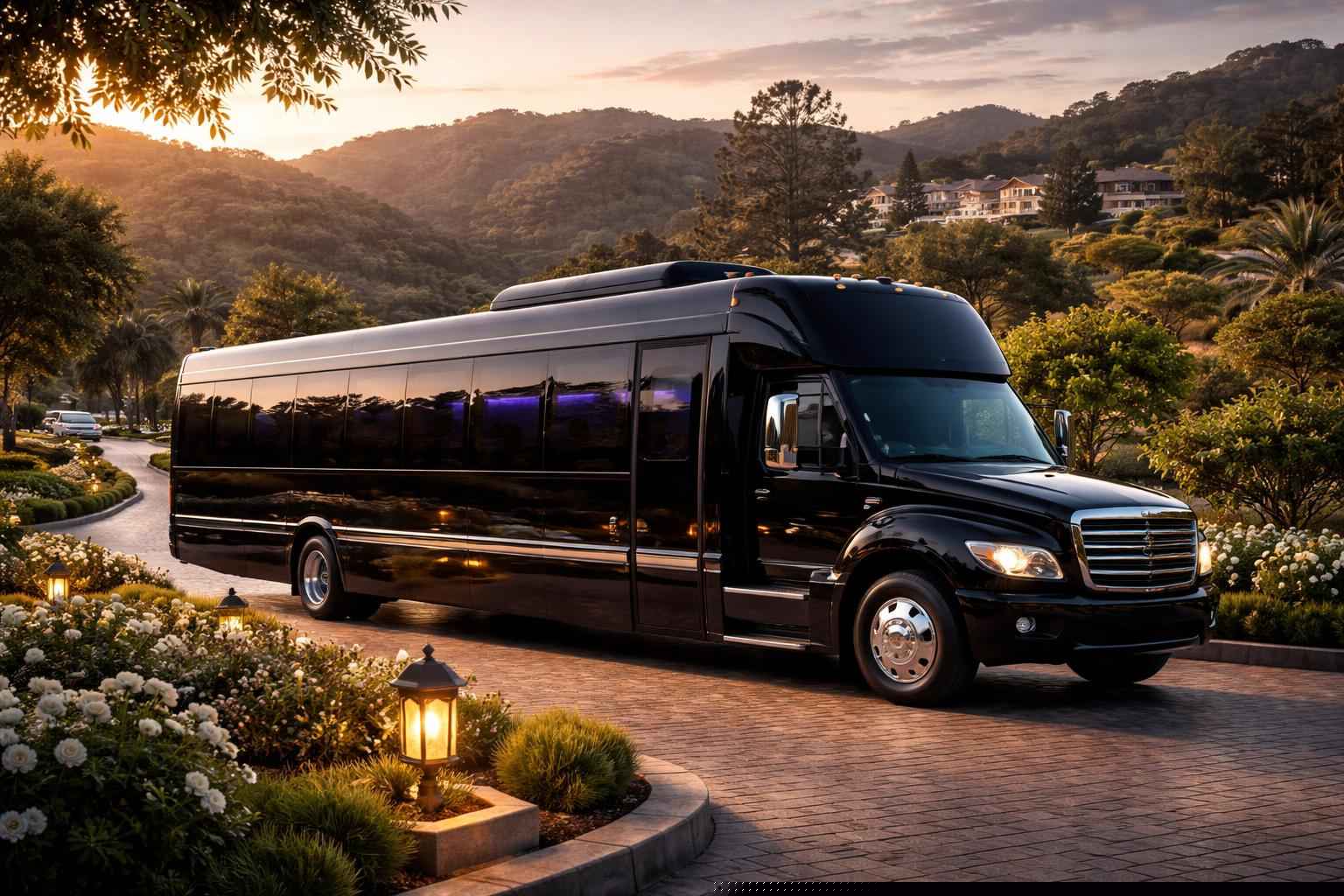 Limo Bus Rental In Hidden Meadows Ca