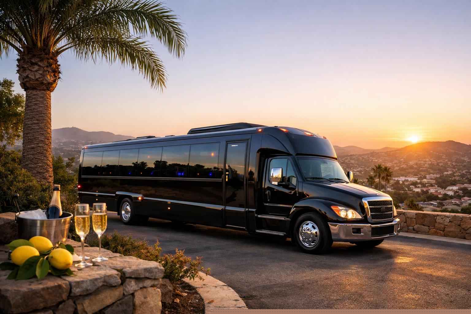 Limo Bus Rental Lemon Grove Ca