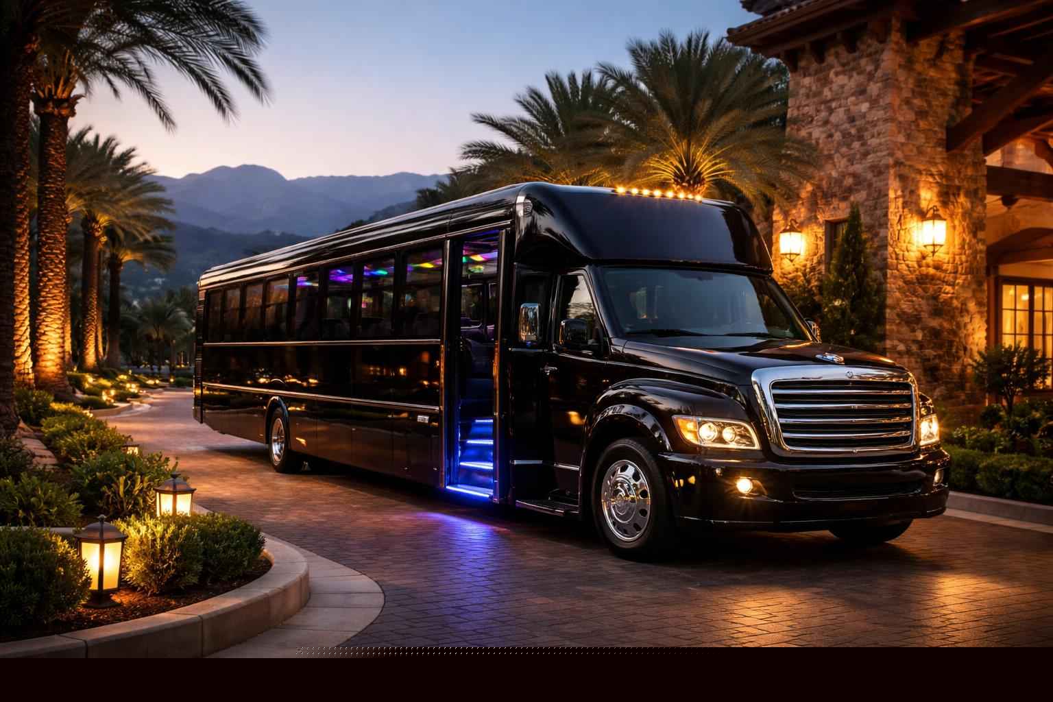 Limo Bus Rental In Alpine California Limo Bus Rental Near Me Alpine Ca