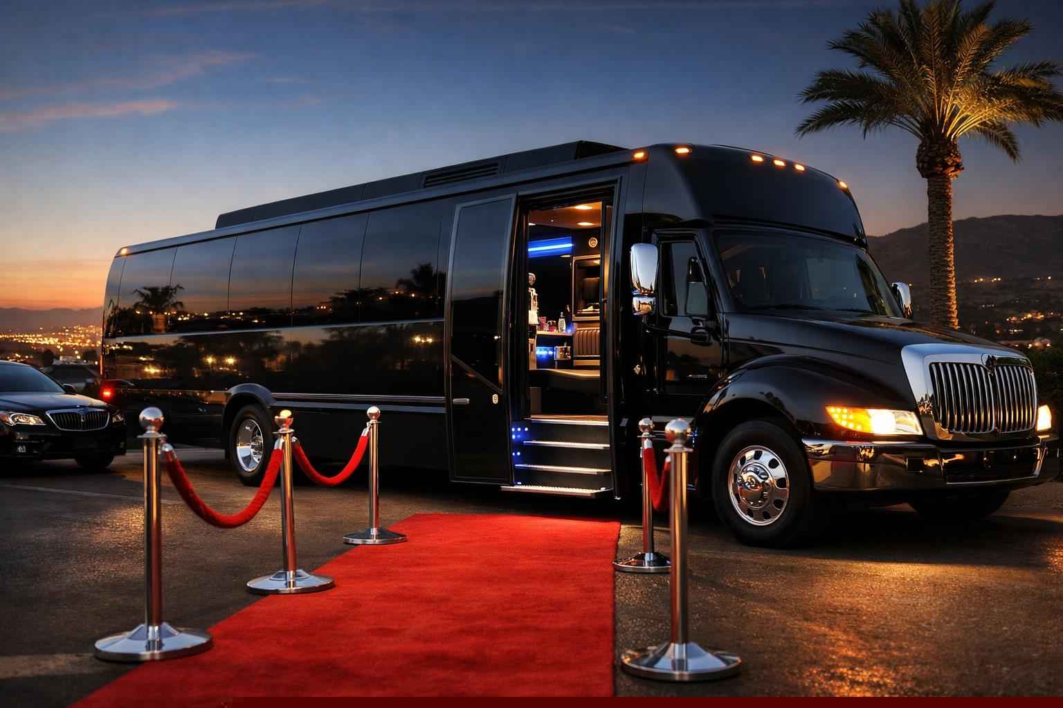 Limo Bus Rental Near Me Bostonia Ca