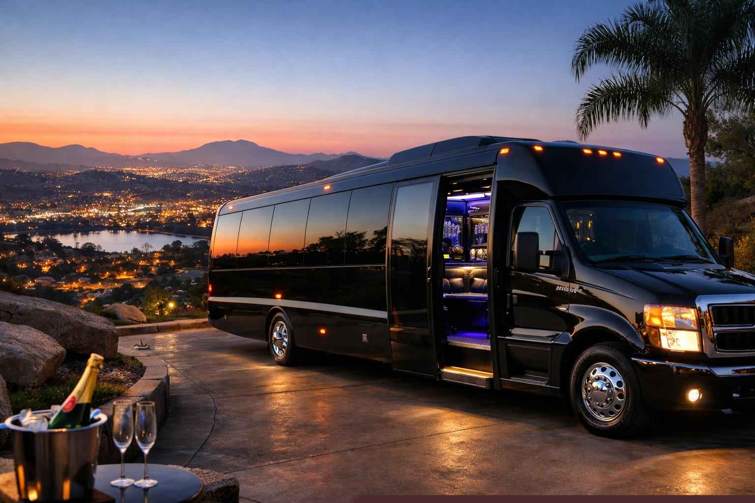Limo Bus Rental Near Me Escondido Ca