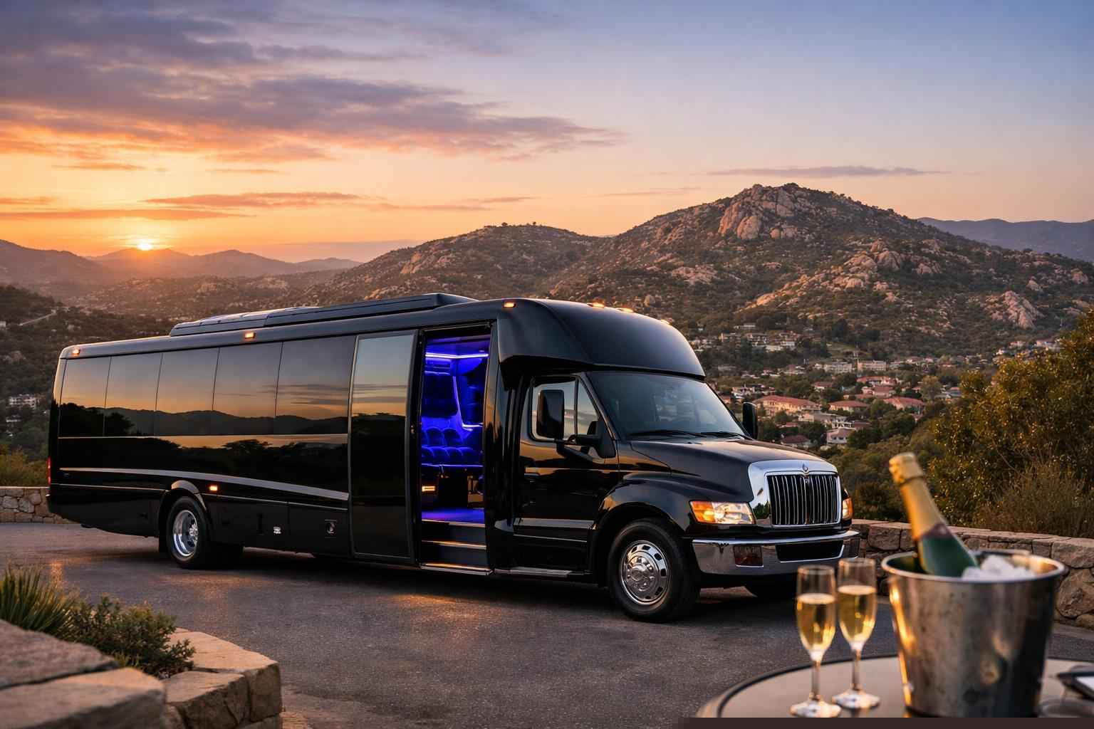 Limo Bus Rental In Granite Hills California Limo Bus Rental Near Me Granite Hills Ca