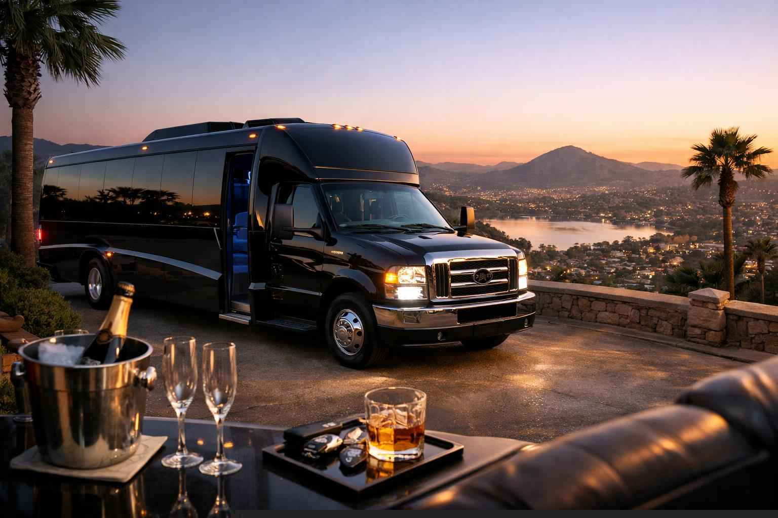 Limo Bus Rental Near Me La Mesa Ca