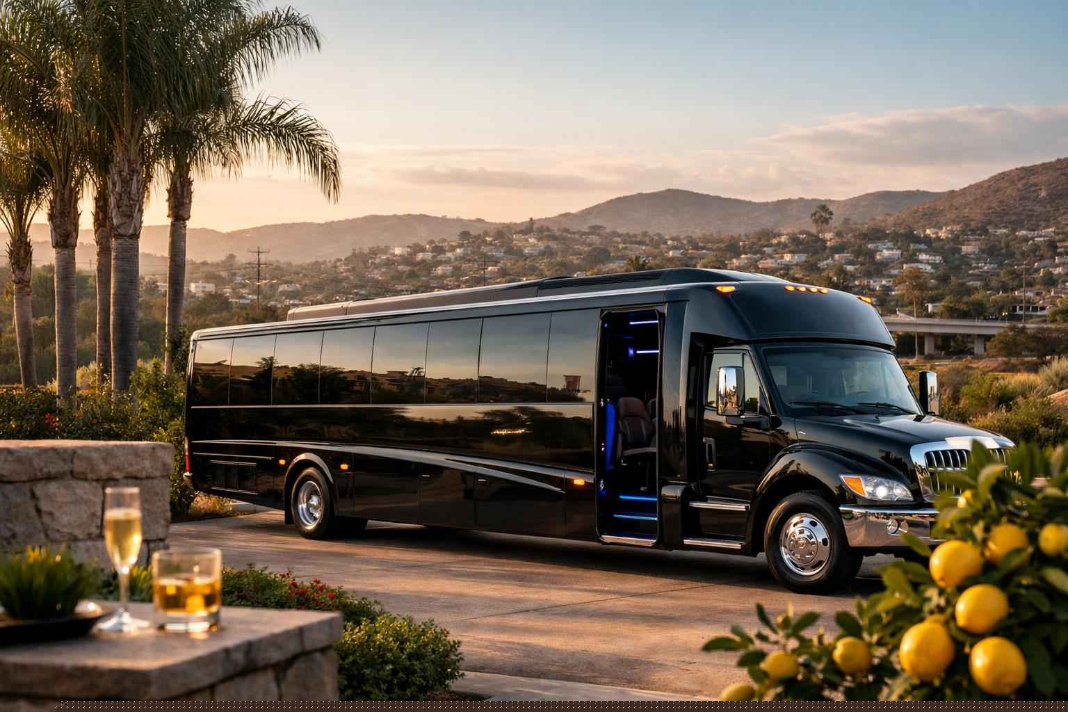 Limo Bus Rental Near Me Lemon Grove Ca