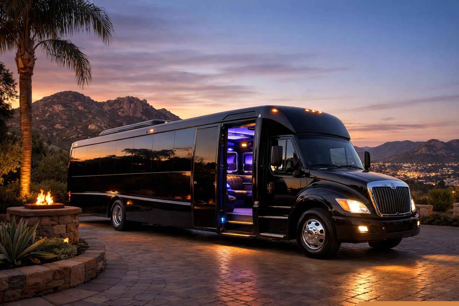 Limo Bus Rental Near Me Poway Ca