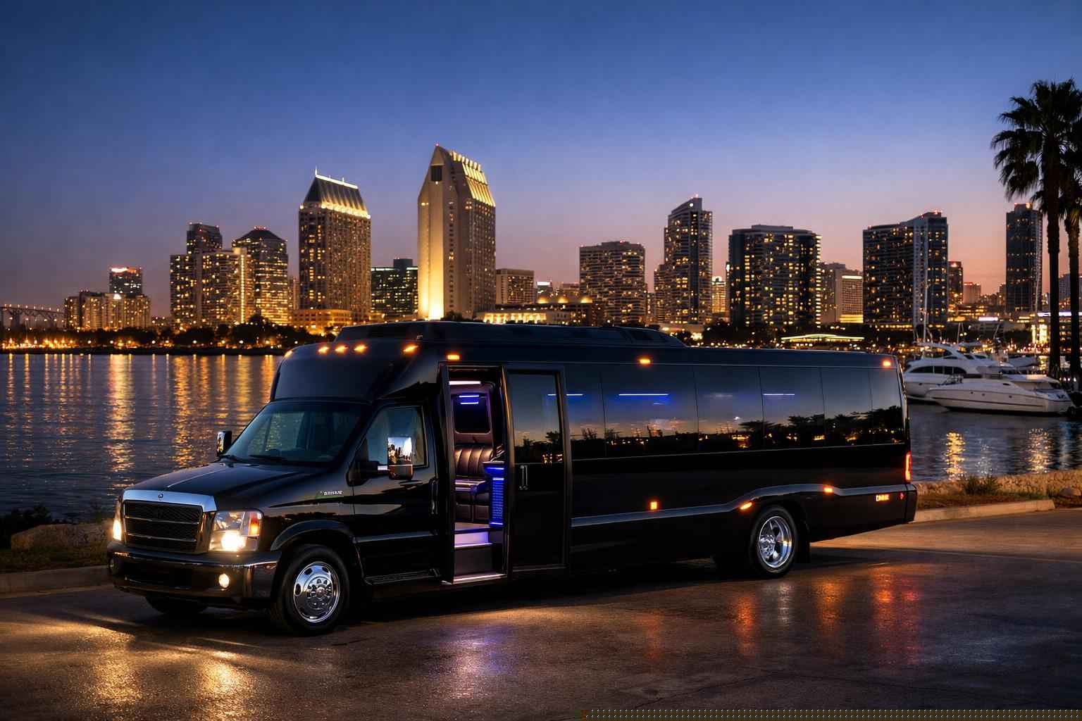 Limo Bus Rental Near Me San Diego Ca
