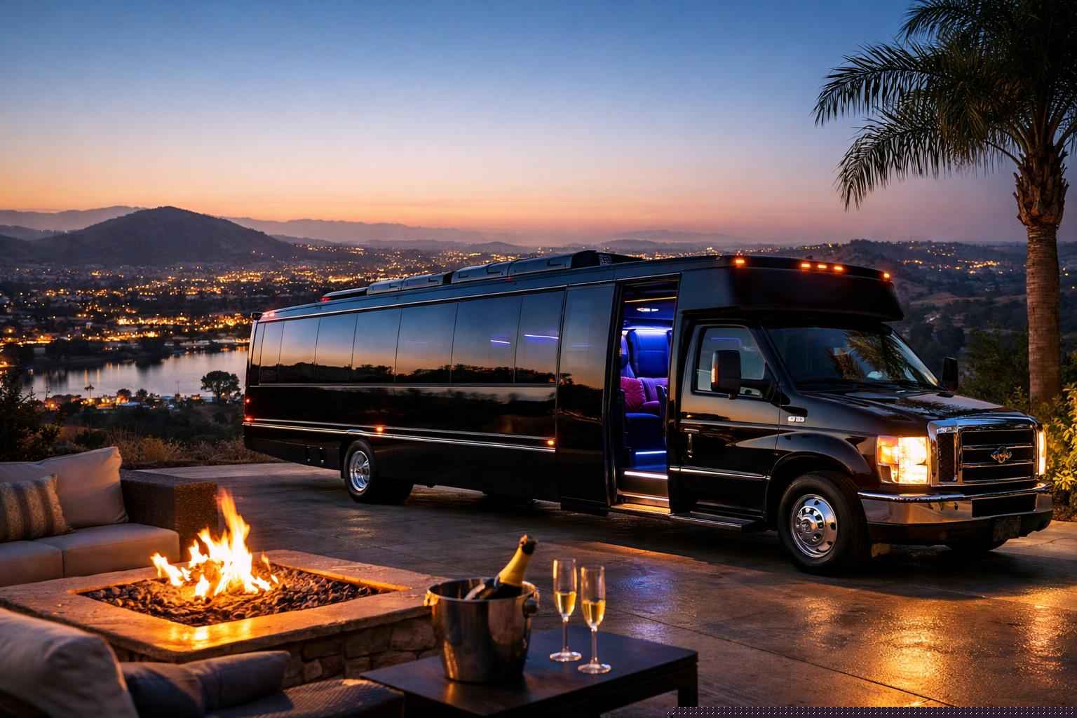 Limo Bus Rental Near Me San Marcos Ca