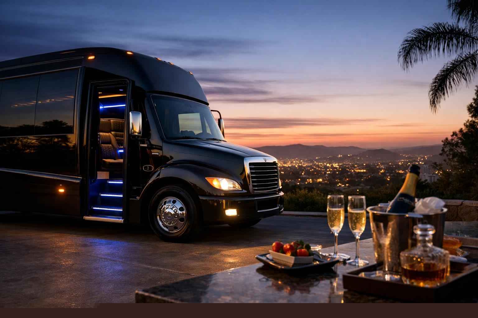 Limo Bus Rental Near Me Vista Ca