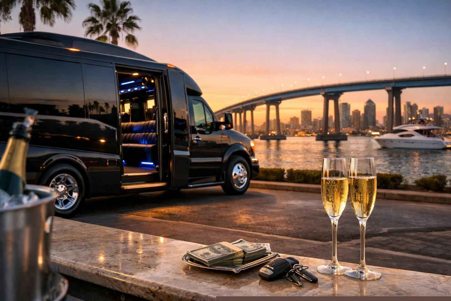 Limo Bus Rental Prices In Coronado Ca
