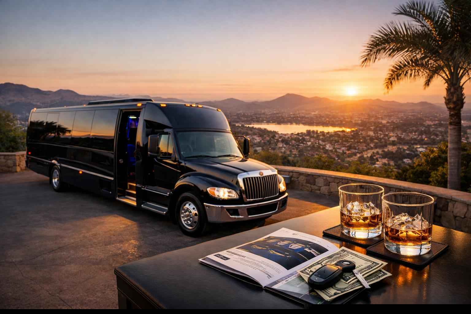 Limo Bus Rental Prices In La Mesa Ca
