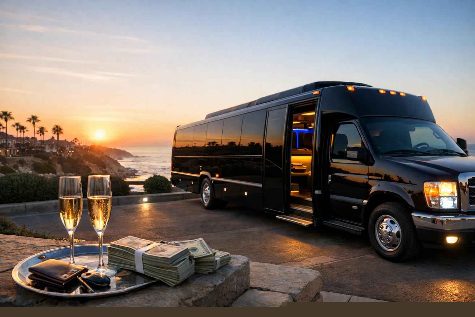 Limo Bus Rental Prices In Solana Beach Ca