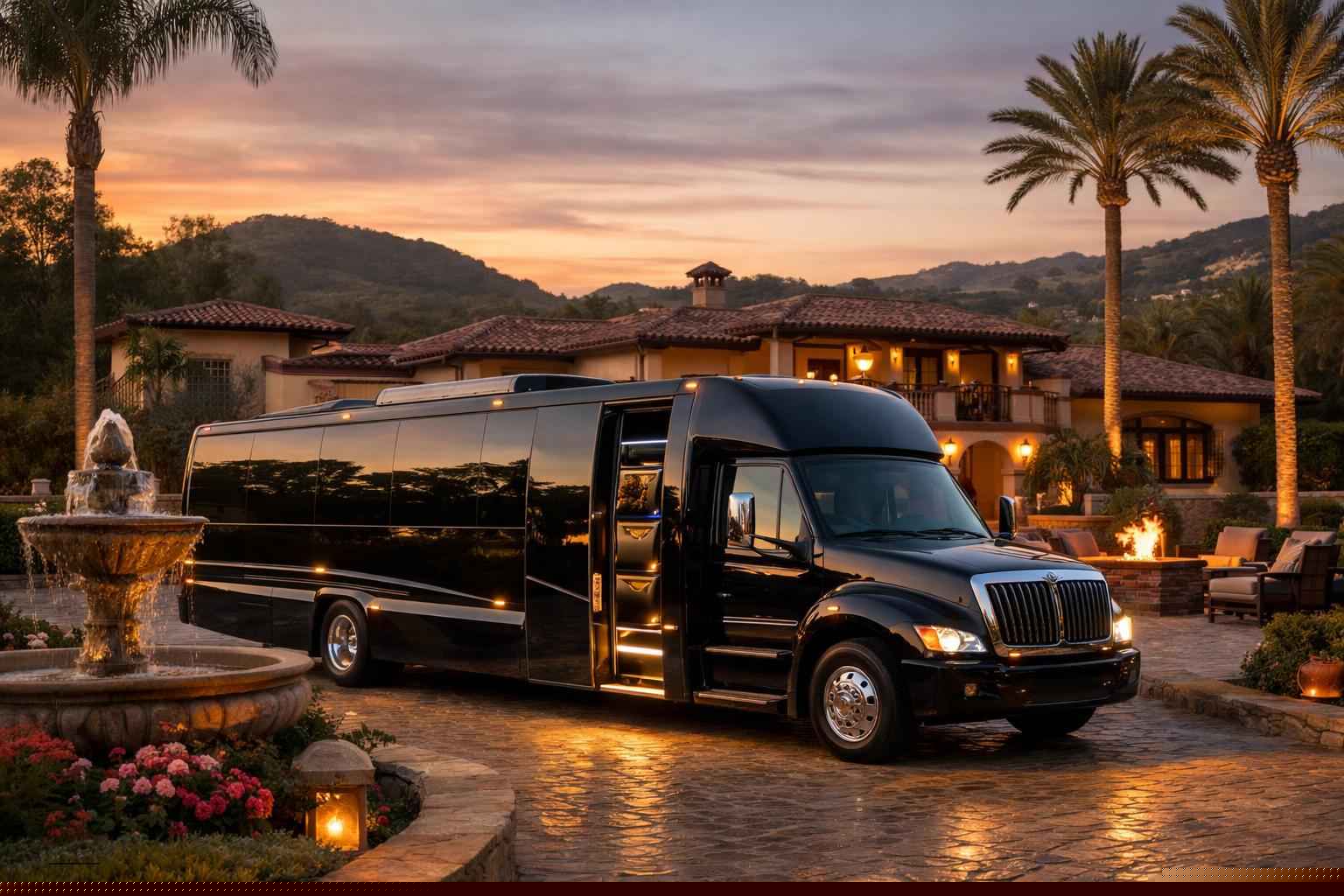 Limo Bus Rental Rancho Santa Fe Ca
