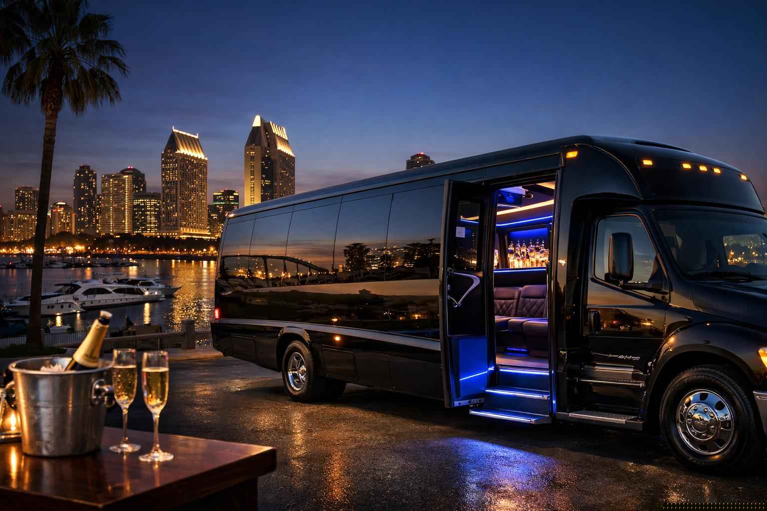 Limo Bus Rental San Diego Ca