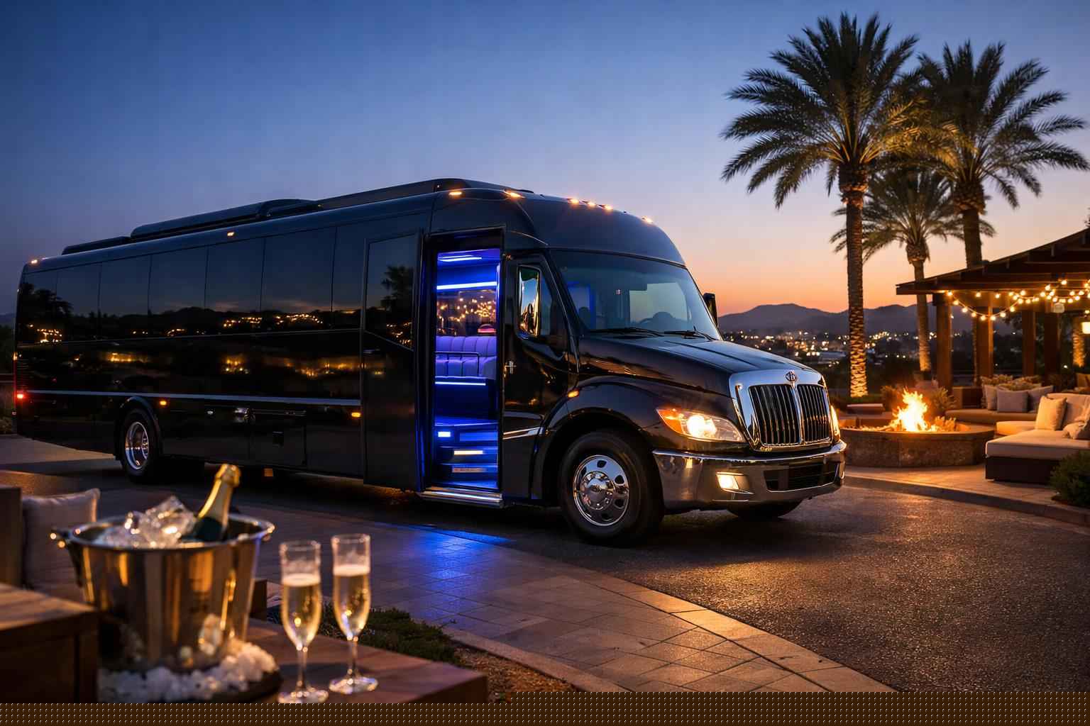 Limo Bus Rental Santee Ca