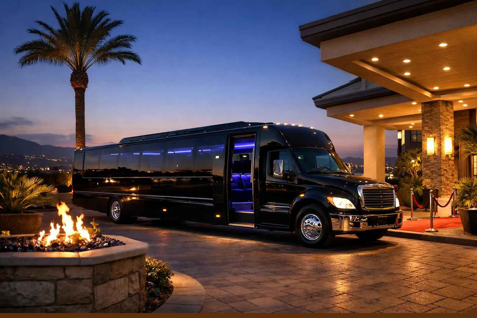 Limo Bus Rental Services In Bostonia California