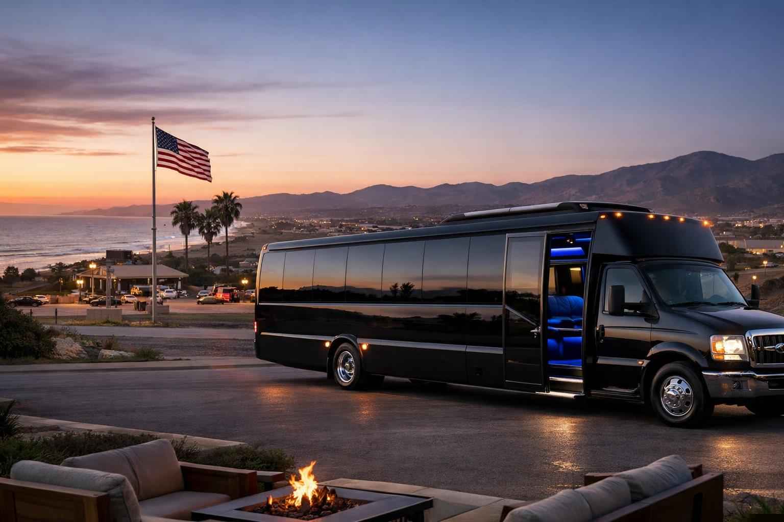 Limo Bus Rental Services In Camp Pendleton South California