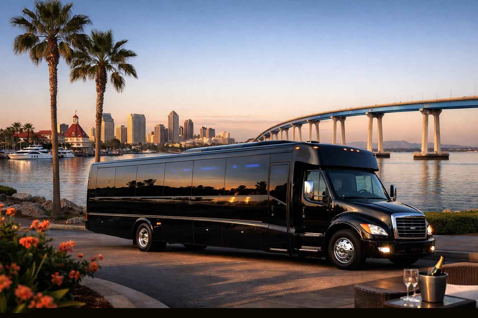 Limo Bus Rental Services In Coronado California