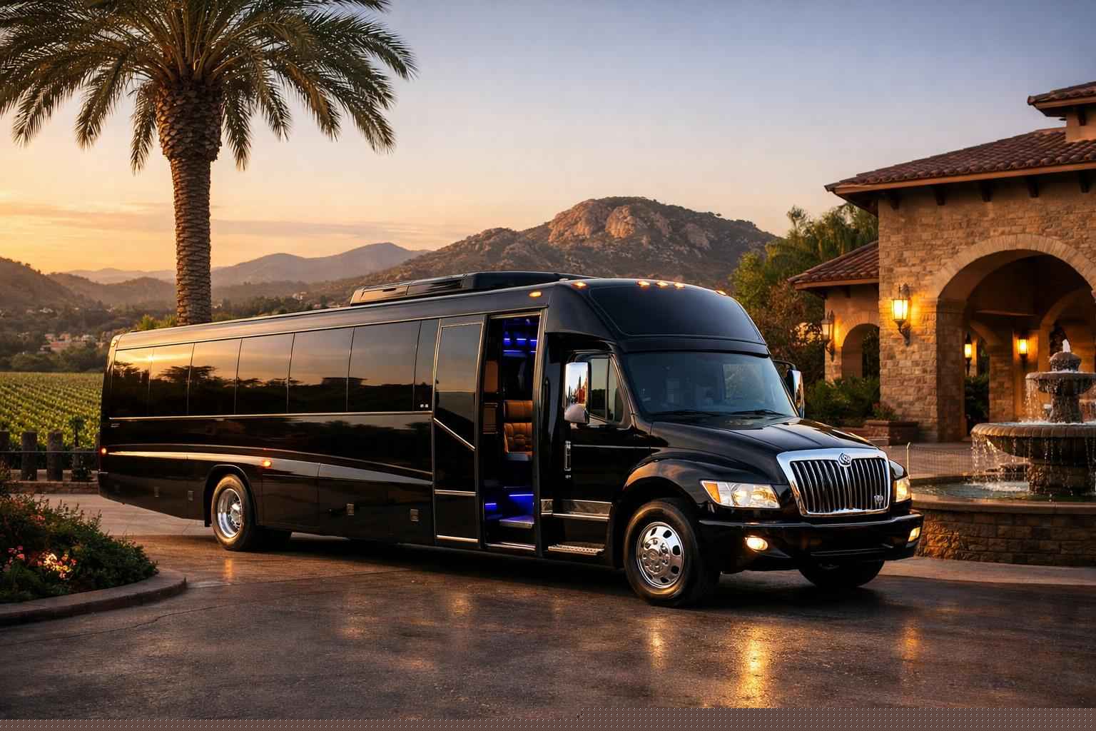 Limo Bus Rental Services In Escondido California