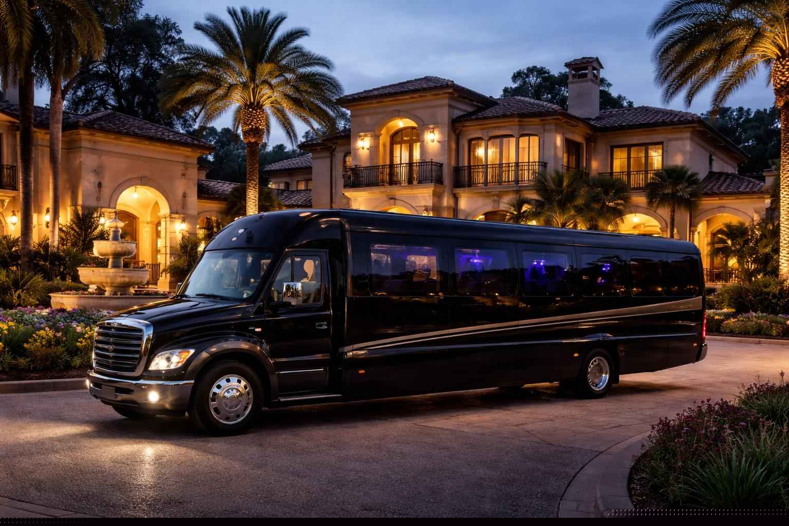 Limo Bus Rental Services In Fairbanks Ranch Ca