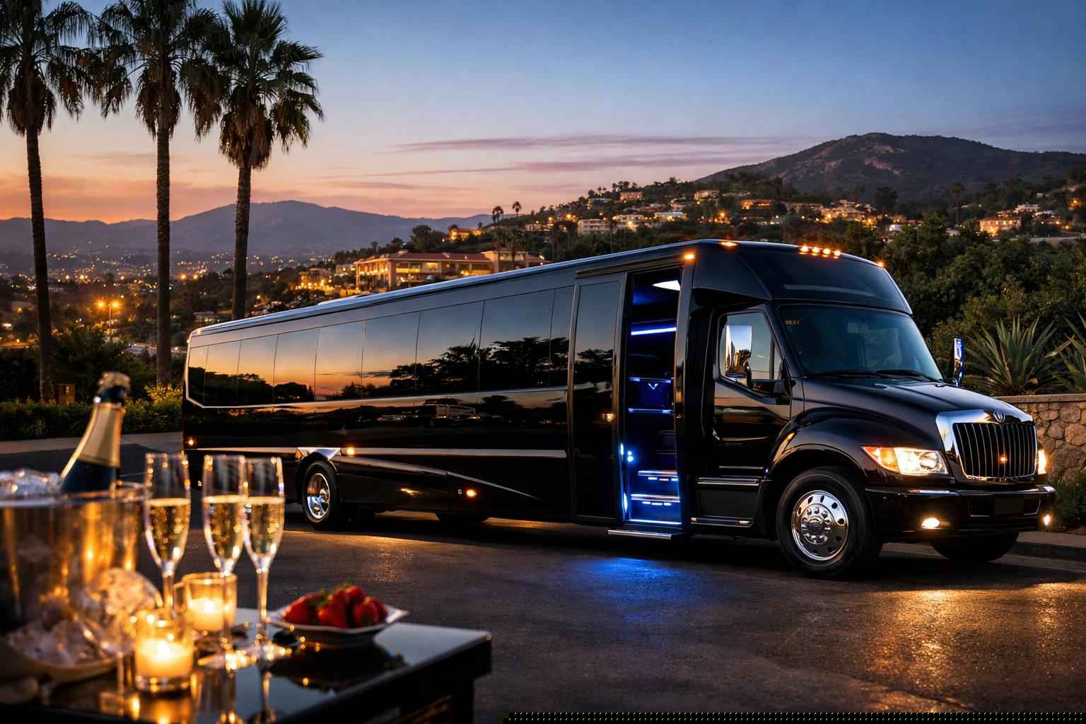 Limo Bus Rental Services In La Mesa California