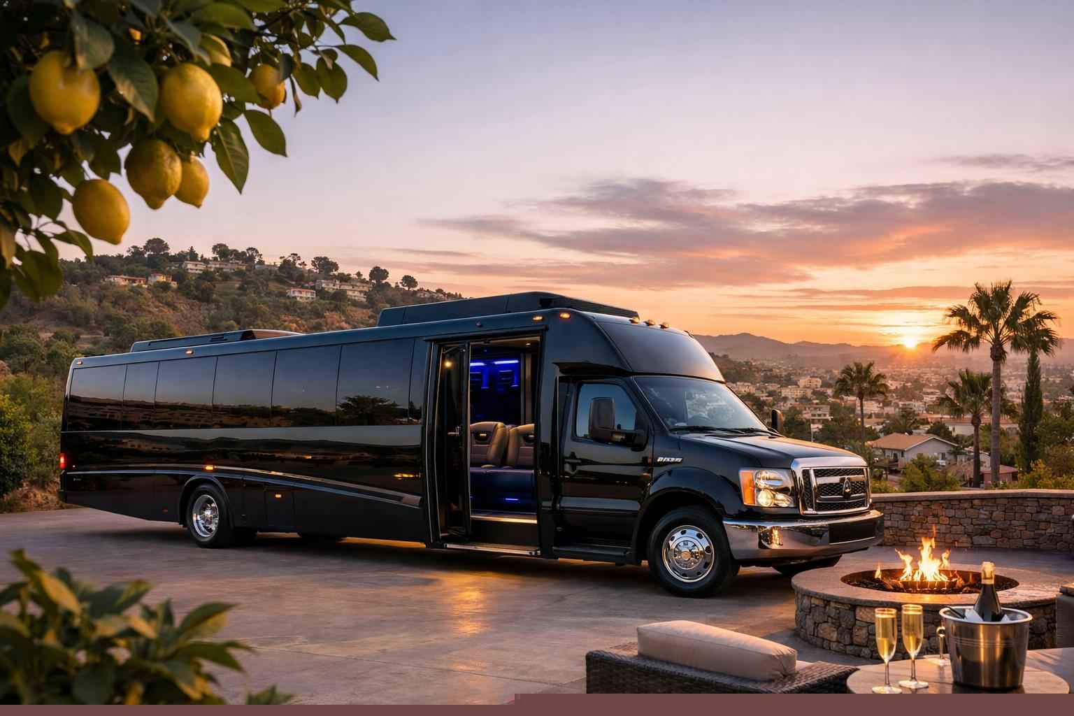 Limo Bus Rental Services In Lemon Grove California