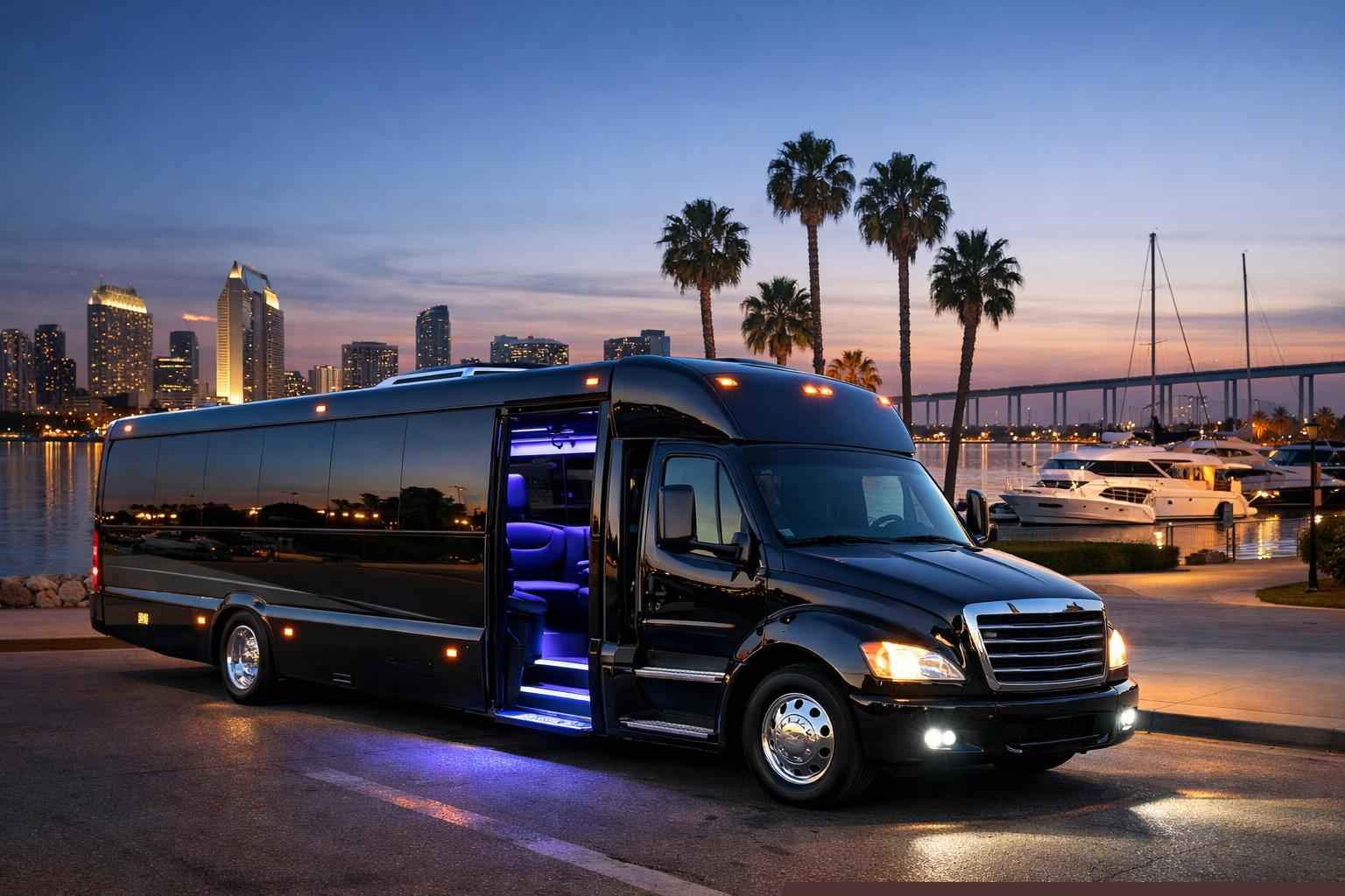 Limo Bus Rental Services In National City California