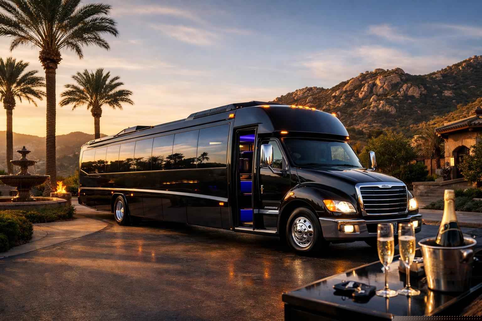 Limo Bus Rental Services In Poway California