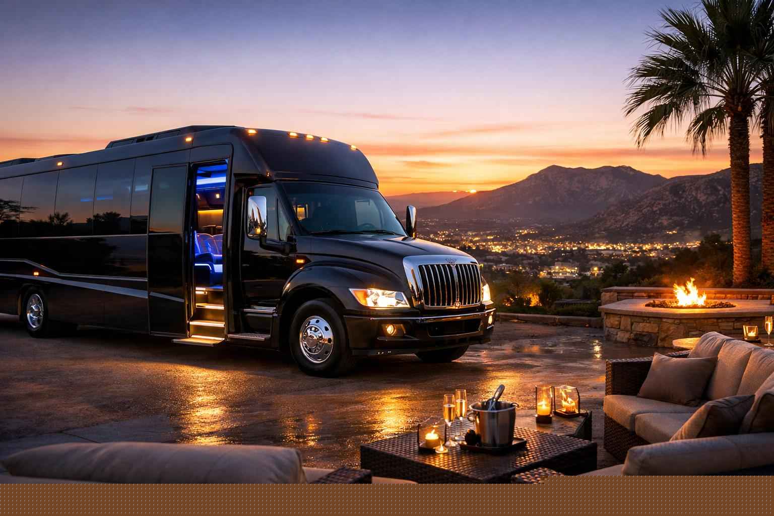 Limo Bus Rental Services In Santee California