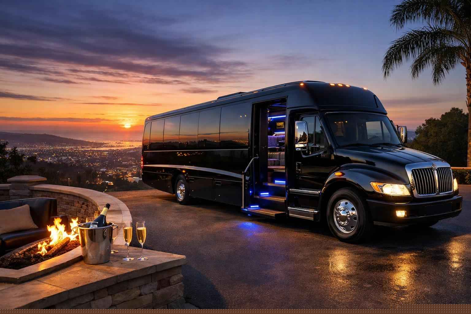 Limo Bus Rental Vista Ca