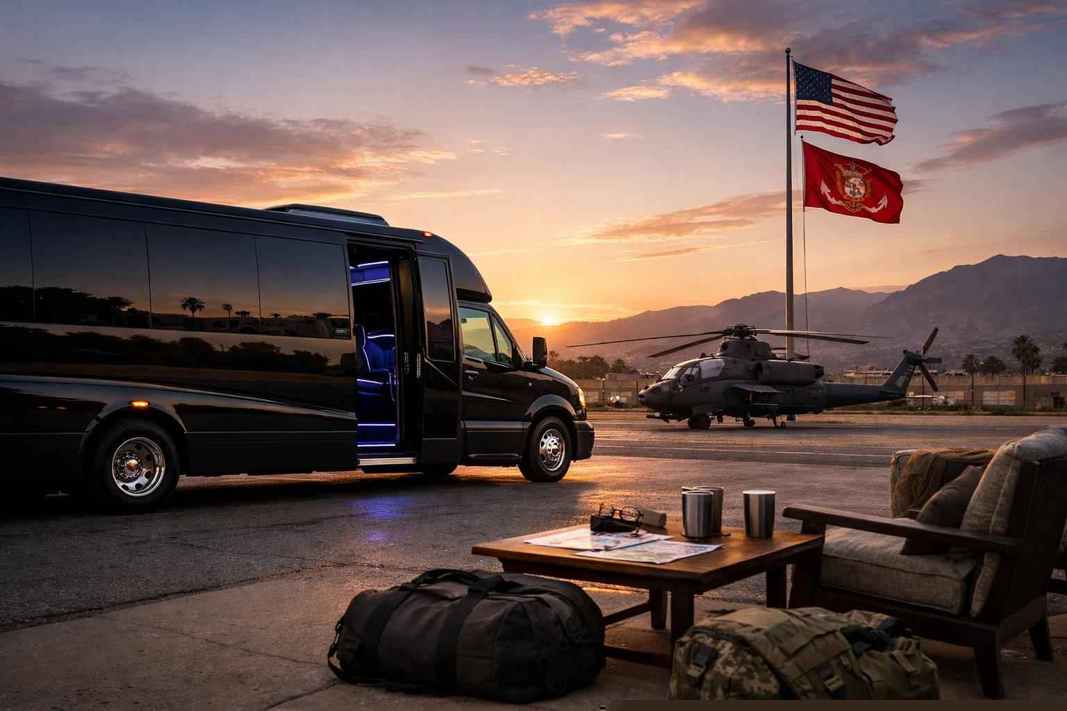 Limo Bus Service Camp Pendleton South Ca