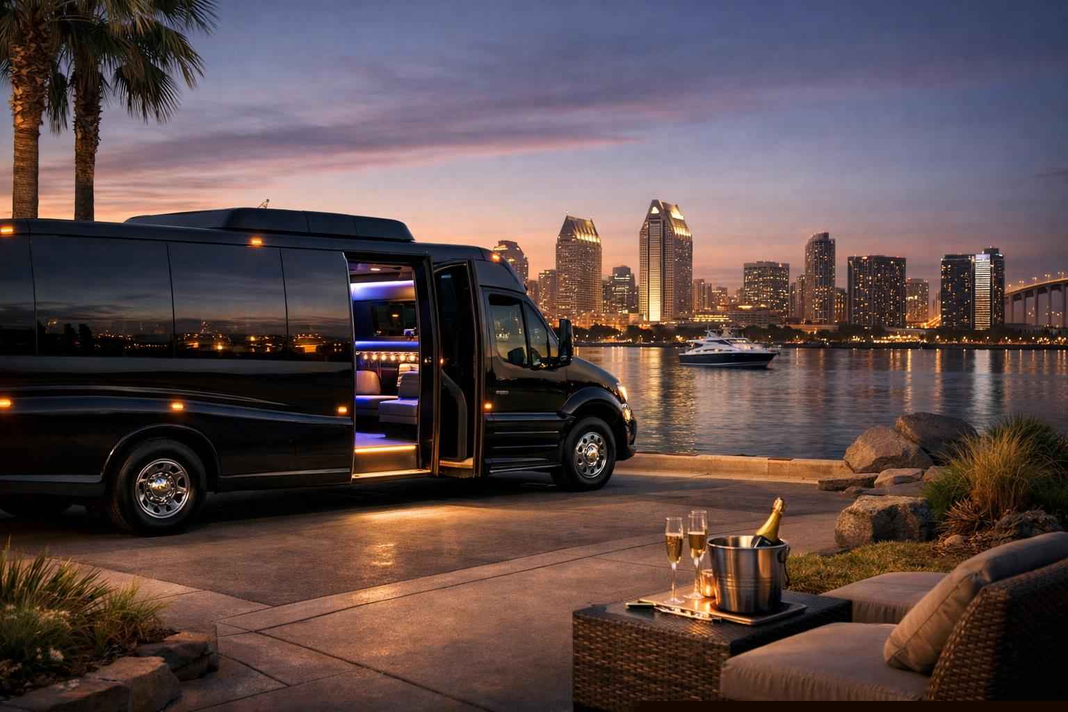 Limo Bus Service Coronado Ca
