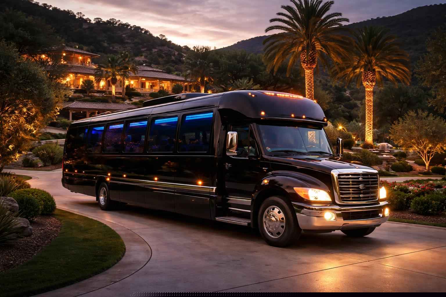Limo Bus Service In Hidden Meadows Ca