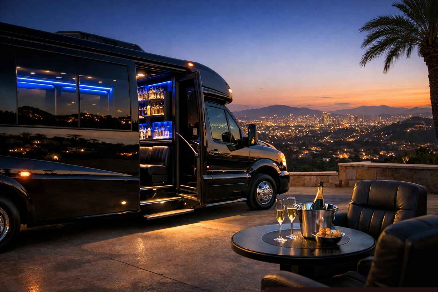 Limo Bus Service La Mesa Ca