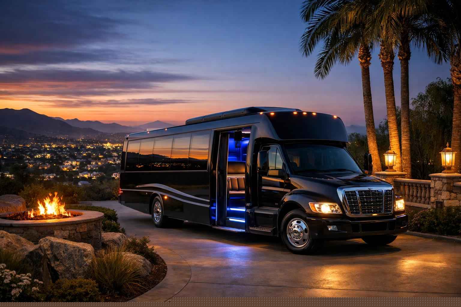 Limo Bus Service Poway Ca