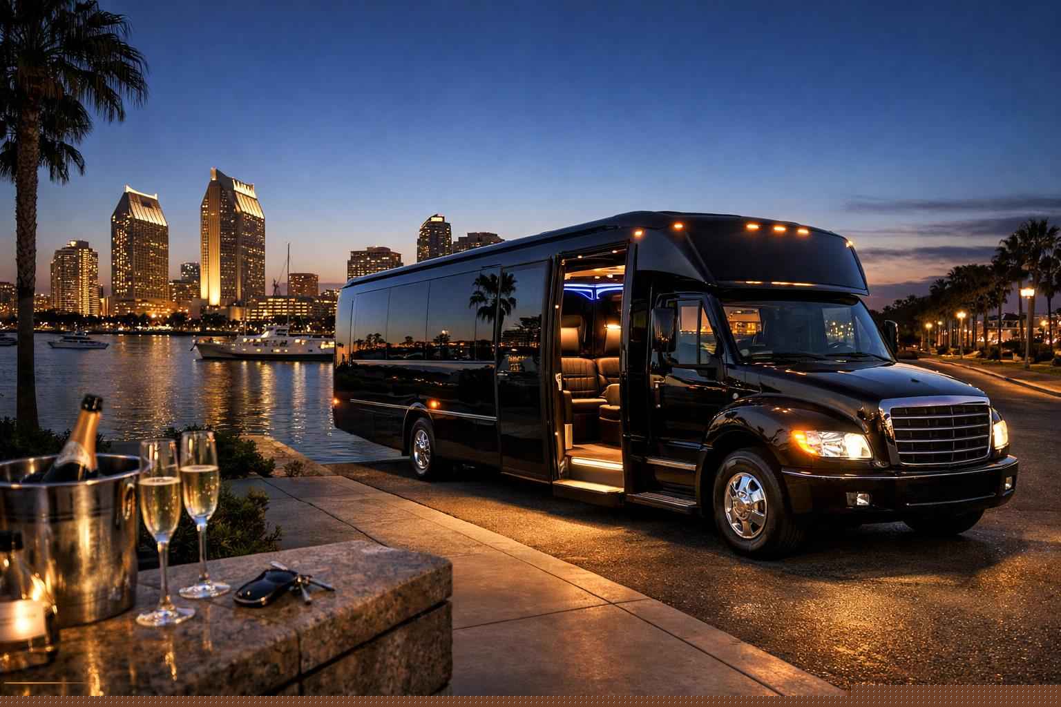 Limo Bus Service San Diego Ca