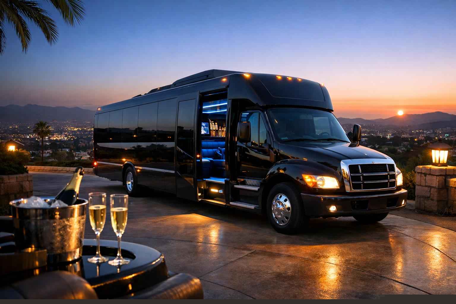 Limo Bus Service Vista Ca