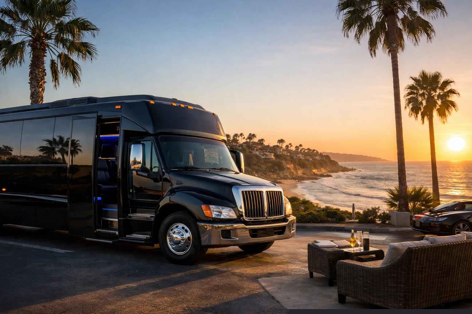 Limo Buses In Del Mar California