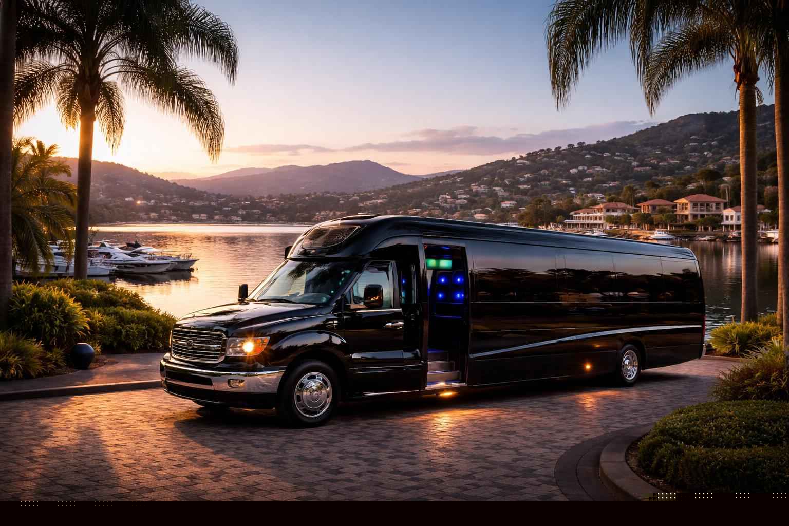 Limo Buses In Lake San Marcos California