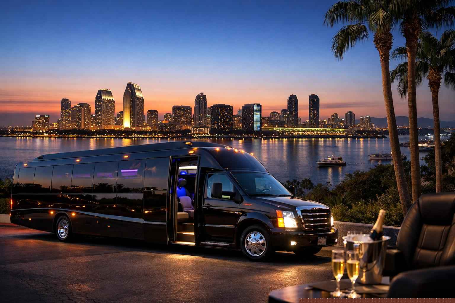 Limo Buses In San Diego California