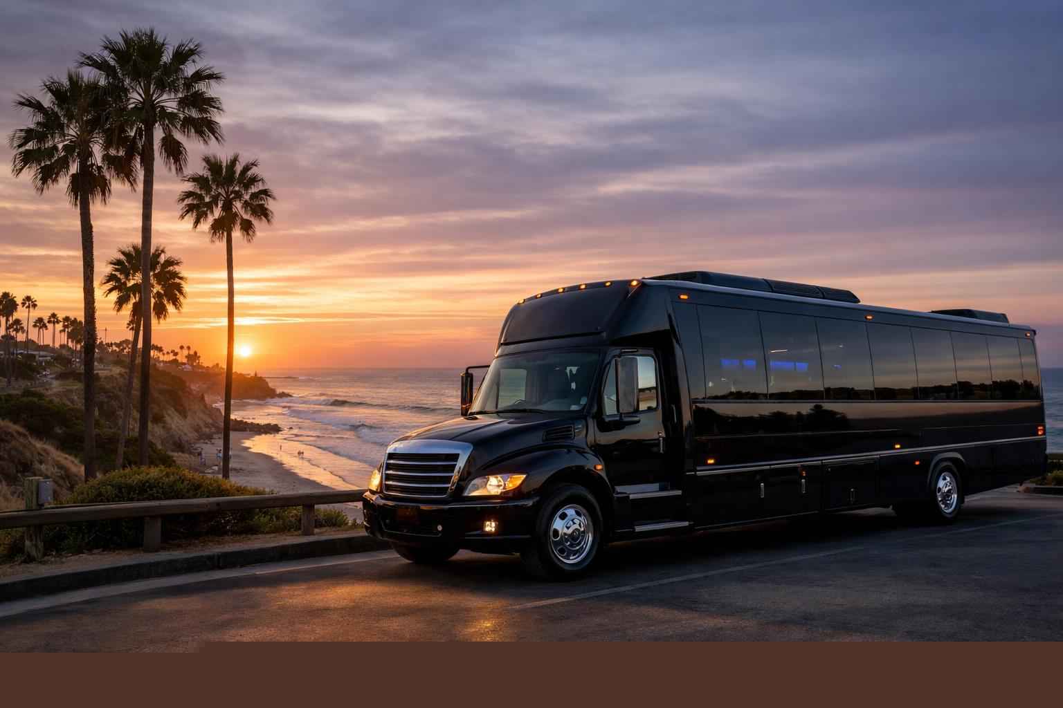 Limo Buses In Solana Beach California