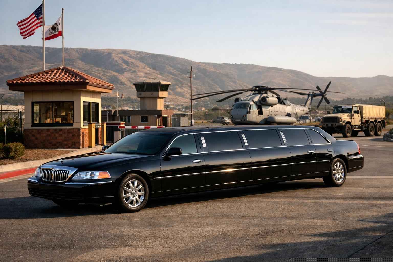 Limousine Service Camp Pendleton Mainside Ca