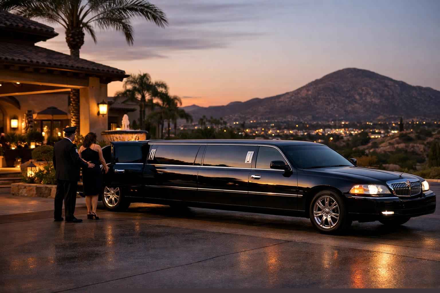 Limousine Service Near Me Santee Ca