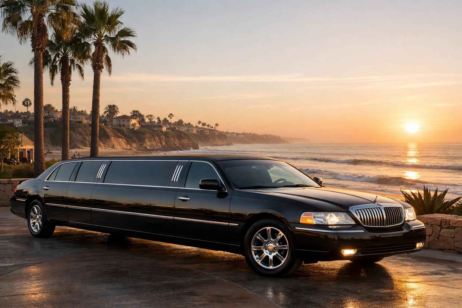 Limousine Service Services In Solana Beach California