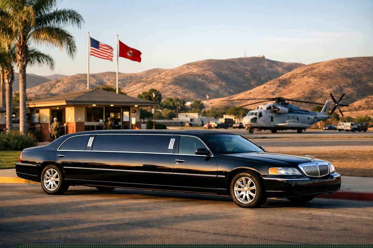 Limousine Services In Camp Pendleton Mainside California