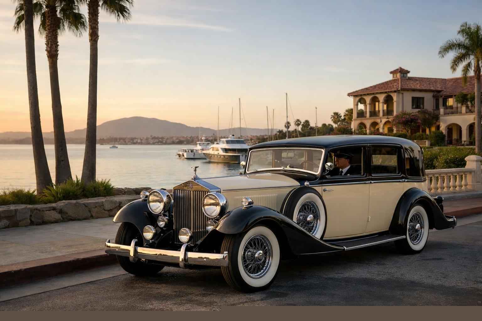 Luxury Antique Vehicle Rental With Driver In Chula Vista California