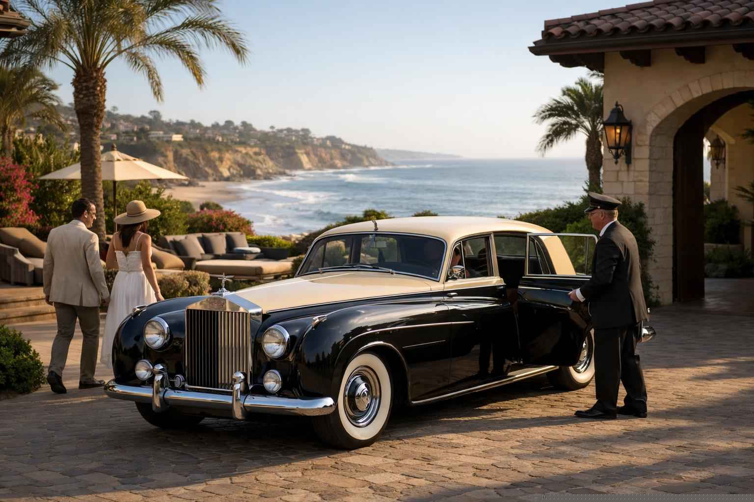 Luxury Antique Vehicle Rental With Driver In Del Mar California
