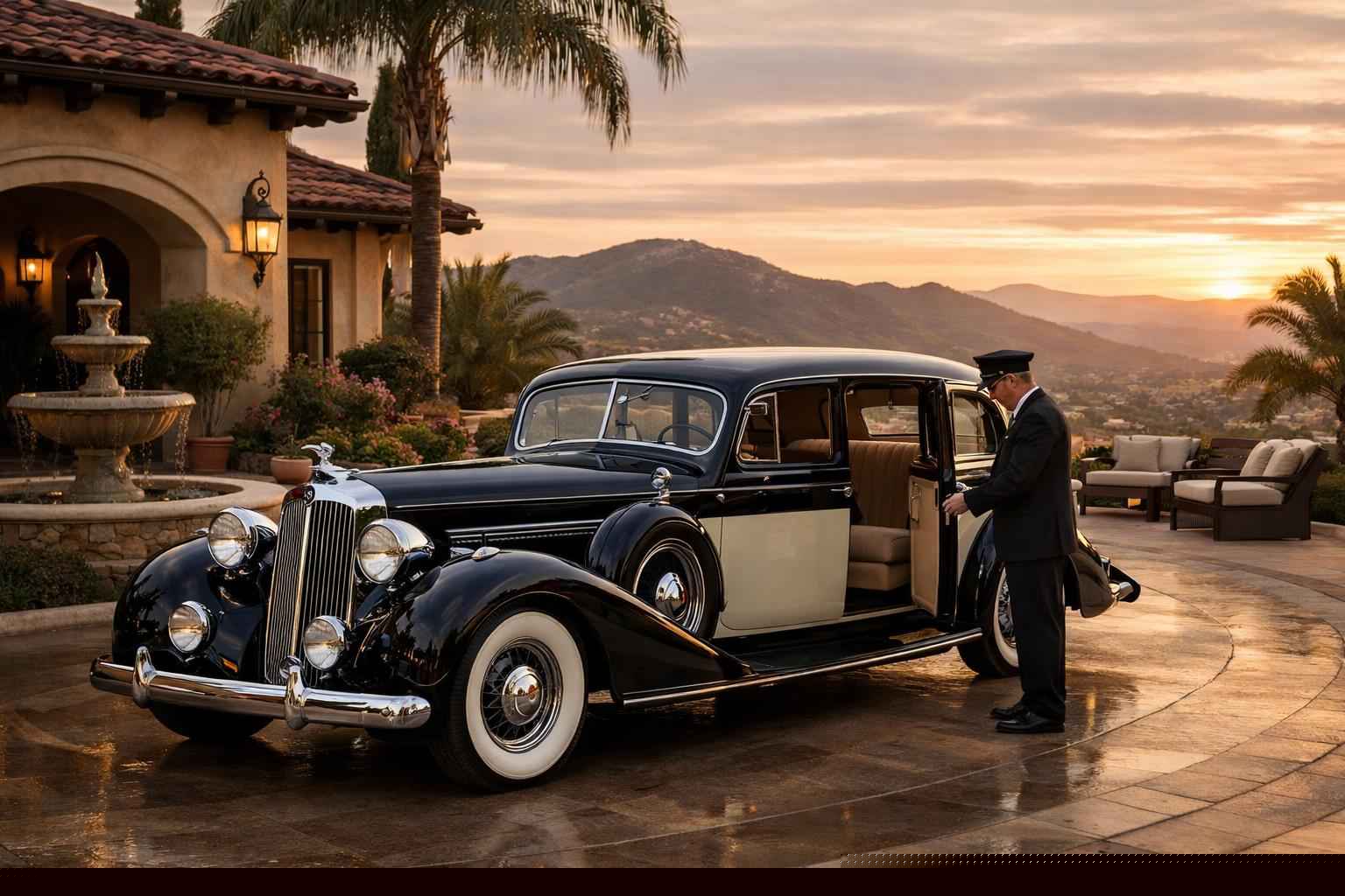 Luxury Antique Vehicle Rental With Driver In El Cajon California