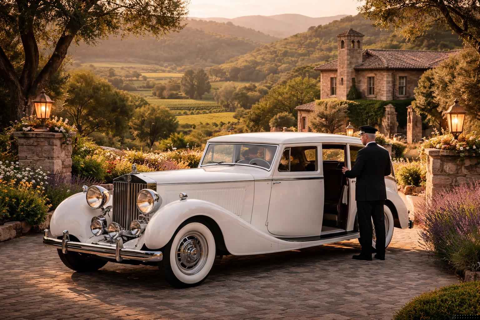 Luxury Classic Car Chauffeur Service In Hidden Meadows Ca
