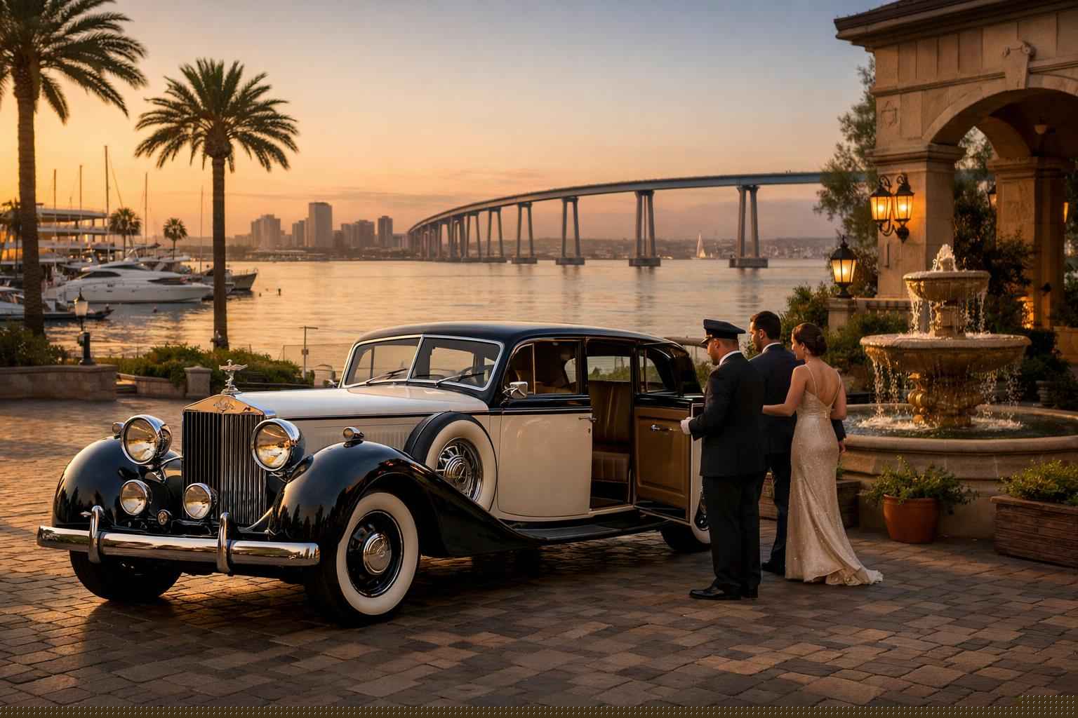 Luxury Antique Vehicle Rental With Driver In National City California