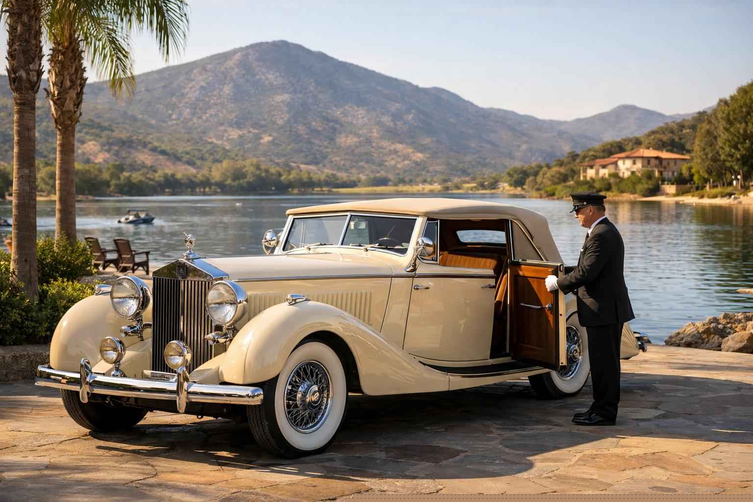 Luxury Antique Vehicle Rental With Driver In Santee California